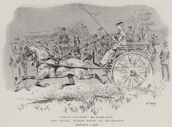 El espectáculo ecuestre real en Richmond