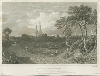 Catedral de Lichfield - Vista Oeste