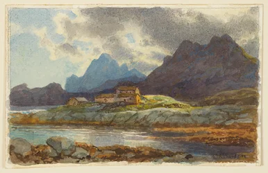 Estudio de paisaje, Noruega