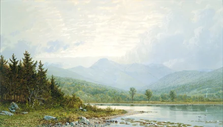 Atardecer en el Monte Chocorua, New Hampshire