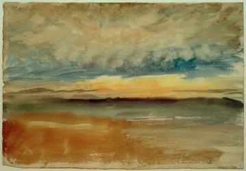Un atardecer tormentoso