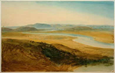 Campagna Romana: Tíber desde Castel Giubelio