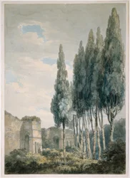En los jardines Ludovisi, Roma