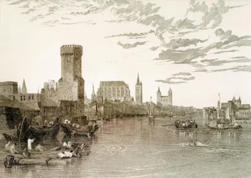 Colonia vista desde el río