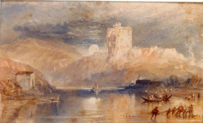 Castillo de Norham - Salida de la luna