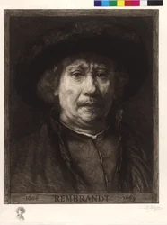 Autorretrato de Rembrandt