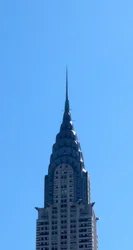 El Edificio Chrysler es un rascacielos de estilo Art Déco de Nueva York, situado en el lado este de Manhattan. Terminado en 1930.