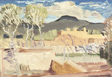 Taos (óleo sobre tabla)