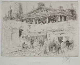 El primer templo de madera de Júpiter