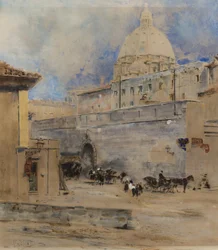 El Vaticano: la Santa Sede y la Cúpula de San Pedro, Roma
