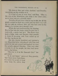 Ilustración de "El maravilloso Mago de Oz" de Lyman Frank Baum