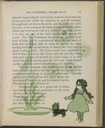 Ilustración de "El maravilloso Mago de Oz" de Lyman Frank Baum