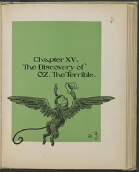 Ilustración de "El maravilloso Mago de Oz" de Lyman Frank Baum