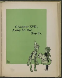 Ilustración de "El maravilloso Mago de Oz" de Lyman Frank Baum