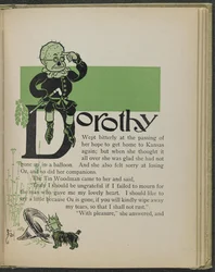 Ilustración de "El maravilloso Mago de Oz" de Lyman Frank Baum