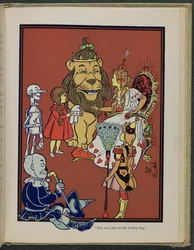 Ilustración de "El maravilloso Mago de Oz" de Lyman Frank Baum