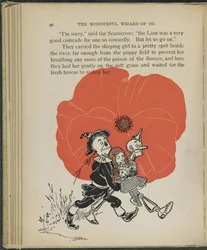 Ilustración de "El maravilloso Mago de Oz" de Lyman Frank Baum
