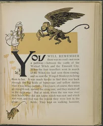 Ilustración de "El maravilloso Mago de Oz" de Lyman Frank Baum