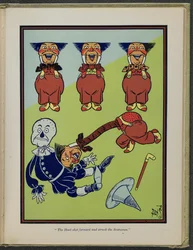 Ilustración de "El maravilloso Mago de Oz" de Lyman Frank Baum
