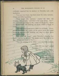 Ilustración de "El maravilloso Mago de Oz" de Lyman Frank Baum