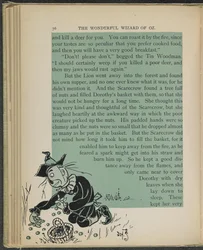 Ilustración de "El maravilloso Mago de Oz" de Lyman Frank Baum