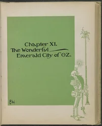 Ilustración de "El maravilloso Mago de Oz" de Lyman Frank Baum