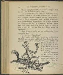 Ilustración de "El maravilloso Mago de Oz" de Lyman Frank Baum