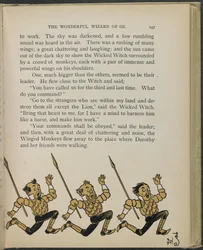Ilustración de "El maravilloso Mago de Oz" de Lyman Frank Baum