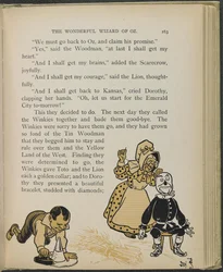 Ilustración de "El maravilloso Mago de Oz" de Lyman Frank Baum