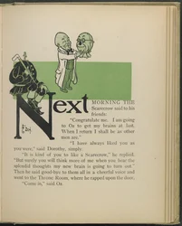 Ilustración de "El maravilloso Mago de Oz" de Lyman Frank Baum