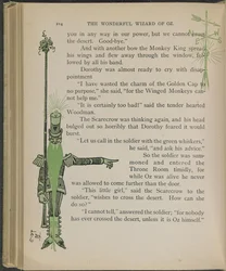 Ilustración de "El maravilloso Mago de Oz" de Lyman Frank Baum