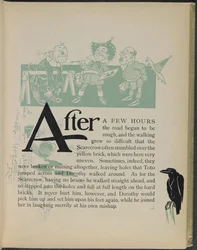 Ilustración de "El maravilloso Mago de Oz" de Lyman Frank Baum