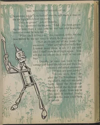 Ilustración de "El maravilloso Mago de Oz" de Lyman Frank Baum