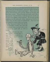 Ilustración de "El maravilloso Mago de Oz" de Lyman Frank Baum