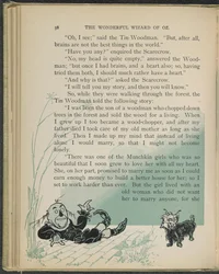 Ilustración de "El maravilloso Mago de Oz" de Lyman Frank Baum