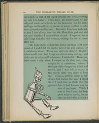 Ilustración de "El maravilloso Mago de Oz" de Lyman Frank Baum