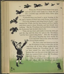 Ilustración de "El maravilloso Mago de Oz" de Lyman Frank Baum