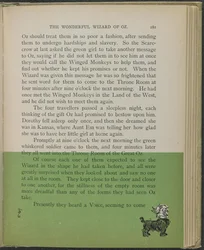 Ilustración de "El maravilloso Mago de Oz" de Lyman Frank Baum