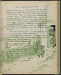 Ilustración de "El maravilloso Mago de Oz" de Lyman Frank Baum