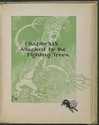 Ilustración de "El maravilloso Mago de Oz" de Lyman Frank Baum