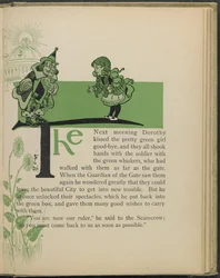 Ilustración de "El maravilloso Mago de Oz" de Lyman Frank Baum