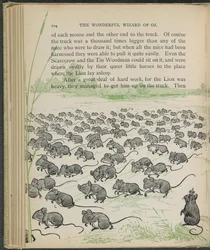 Ilustración de "El maravilloso Mago de Oz" de Lyman Frank Baum