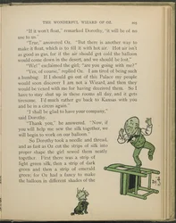 Ilustración de "El maravilloso Mago de Oz" de Lyman Frank Baum
