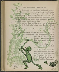 Ilustración de "El maravilloso Mago de Oz" de Lyman Frank Baum