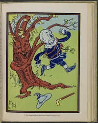 Ilustración de "El maravilloso Mago de Oz" de Lyman Frank Baum