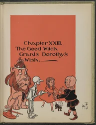 Ilustración de "El maravilloso Mago de Oz" de Lyman Frank Baum