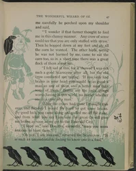 Ilustración de "El maravilloso Mago de Oz" de Lyman Frank Baum