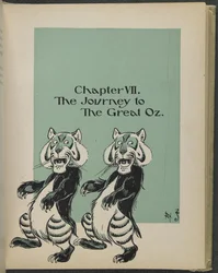 Ilustración de "El maravilloso Mago de Oz" de Lyman Frank Baum