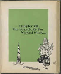 Ilustración de "El maravilloso Mago de Oz" de Lyman Frank Baum