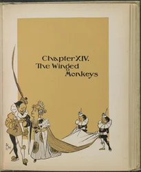 Ilustración de "El maravilloso Mago de Oz" de Lyman Frank Baum